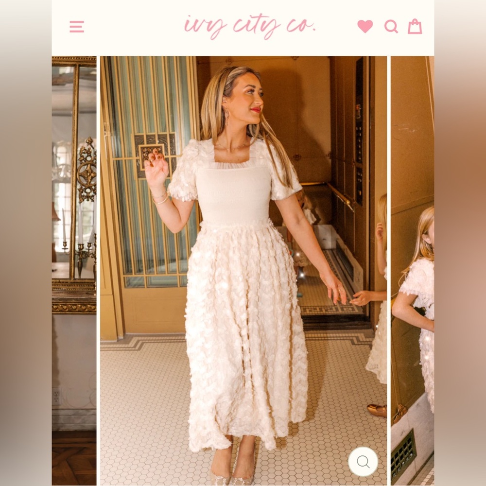 Ivy City Co. - Cloud Nine Dress in Sparkle